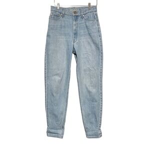 Mother Womens Twizzy Skimp High Rise Light Wash Denim Jeans Size 28